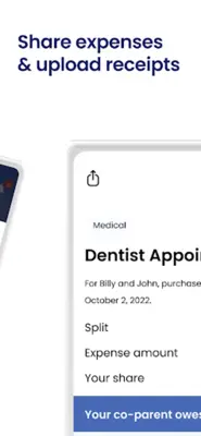 Onward Co-Parenting Expenses android App screenshot 2