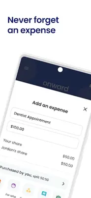 Onward Co-Parenting Expenses android App screenshot 3